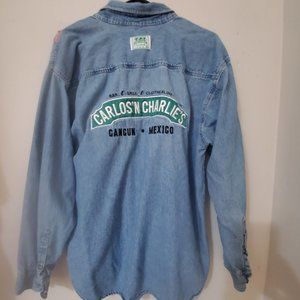 Chambray Vintage Carlos and Charlies Button Down